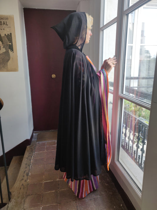 Madame Grès Couture Hooded Cape