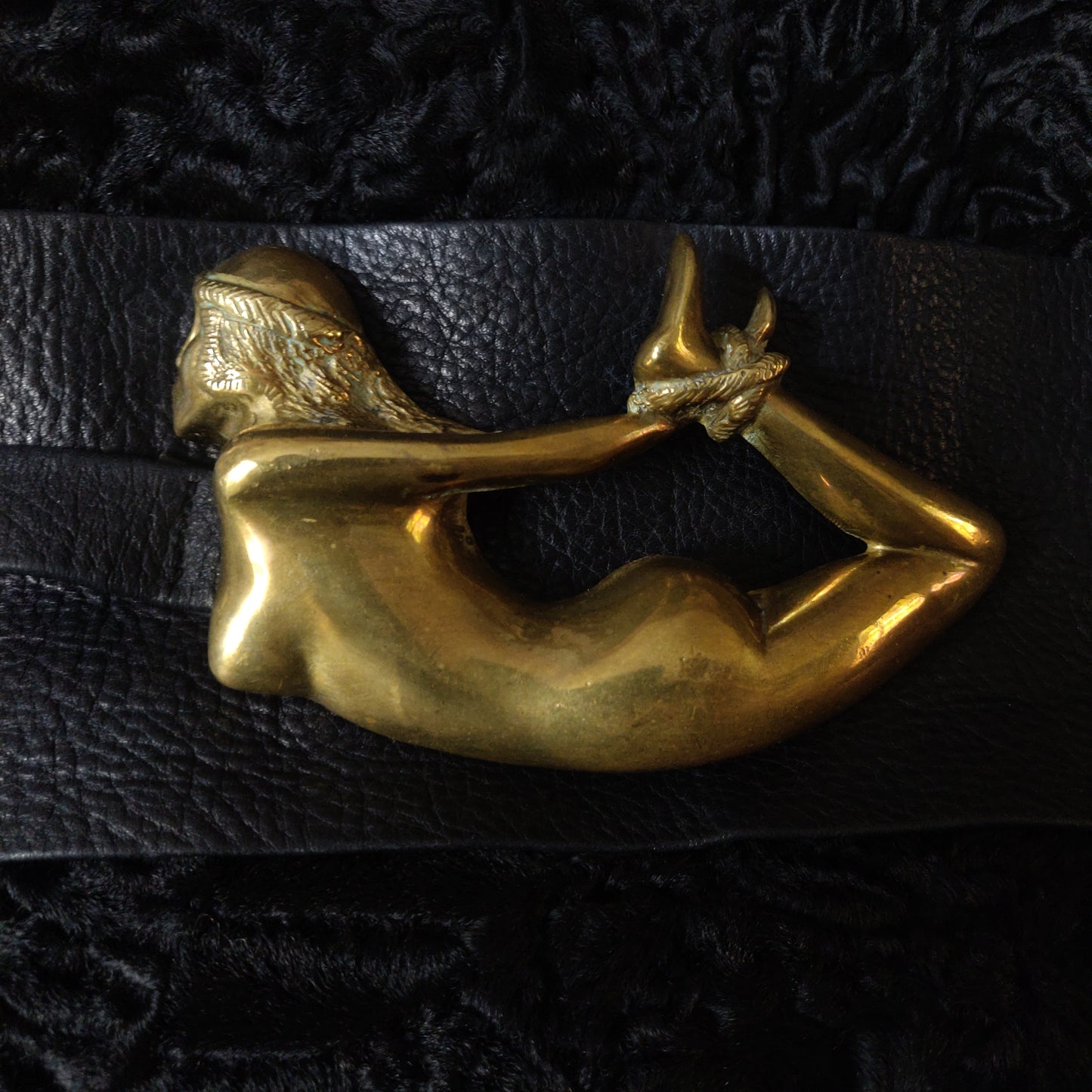 1970s Georges Mailian Bondage Woman Belt