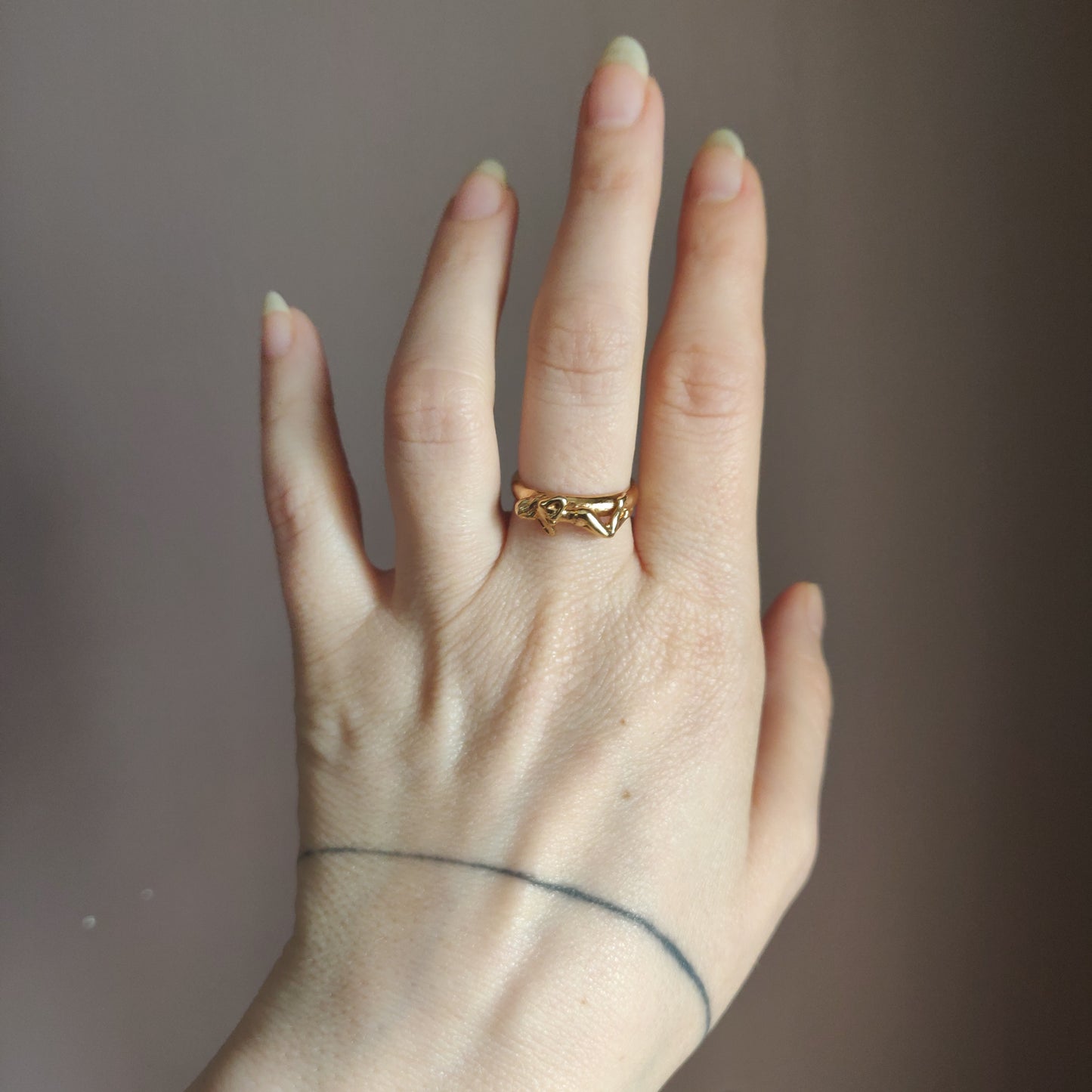 Elegant Nude Ring