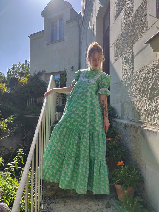 1970s Laura Ashley Dress