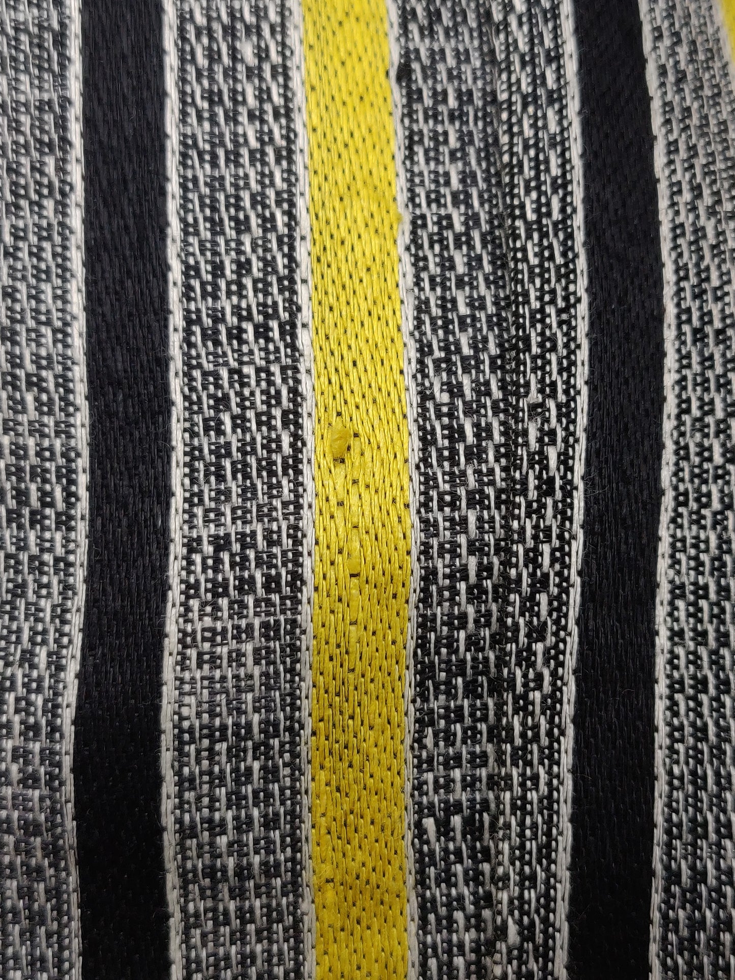 1970s Schiaparelli Striped Linen Skirt