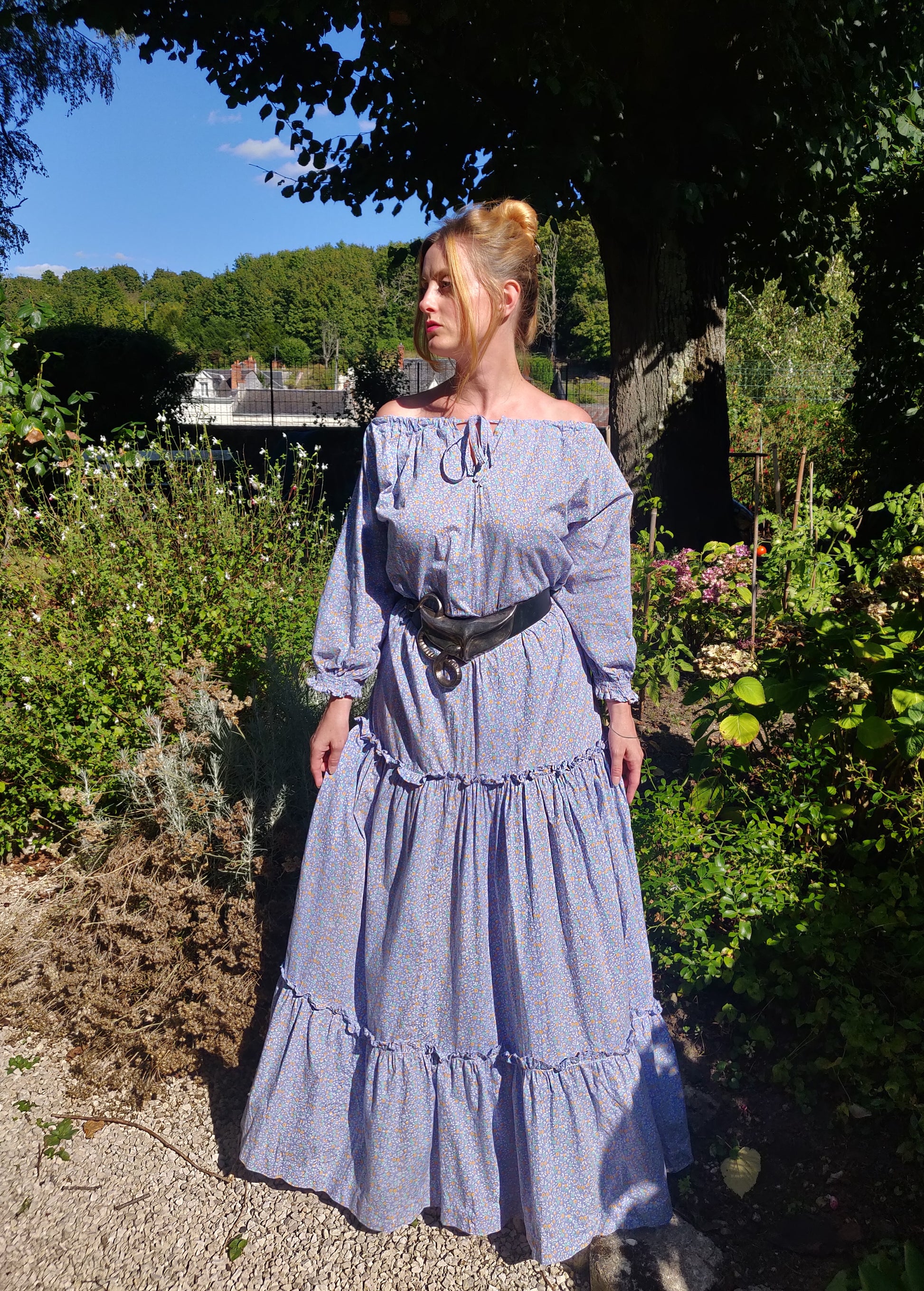 Laura Ashley Light Blue Calico Dress – Moorchild Paris Vintage