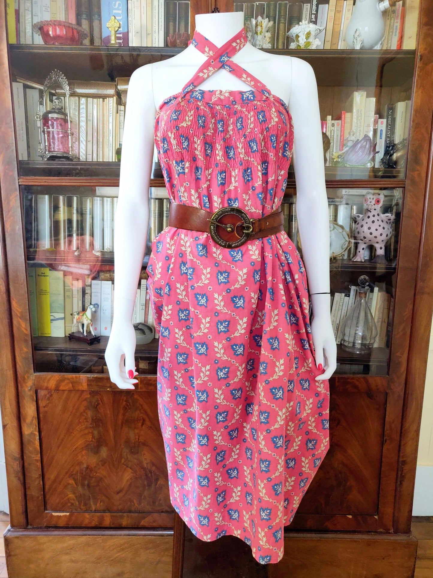 1970s Souleiado Skirt / Dress
