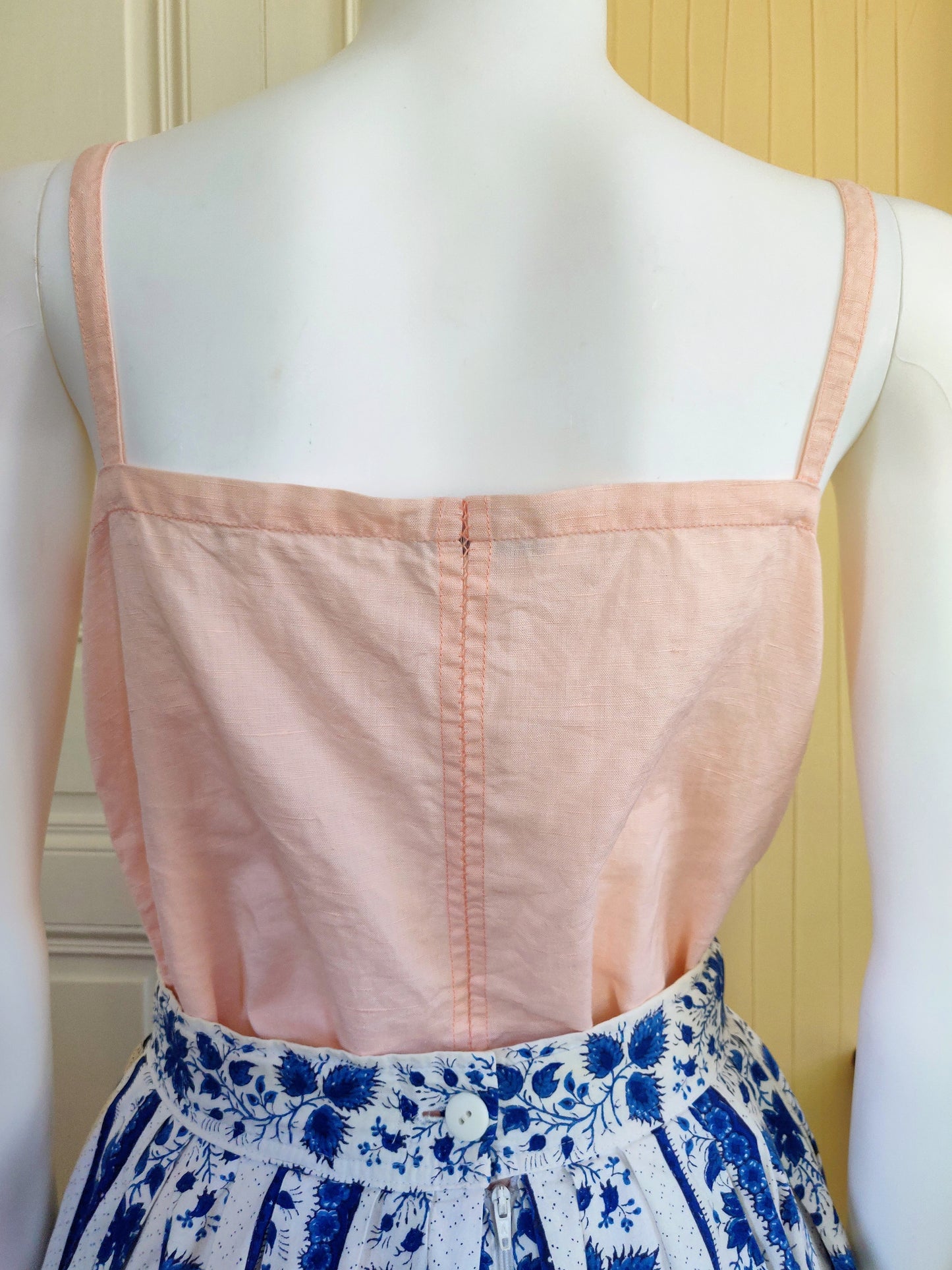 1970s Emmanuelle Khanh Embroidered Top