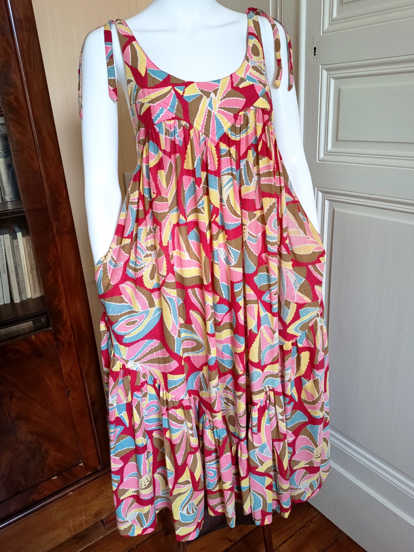 1970s Chacok Summer Dress