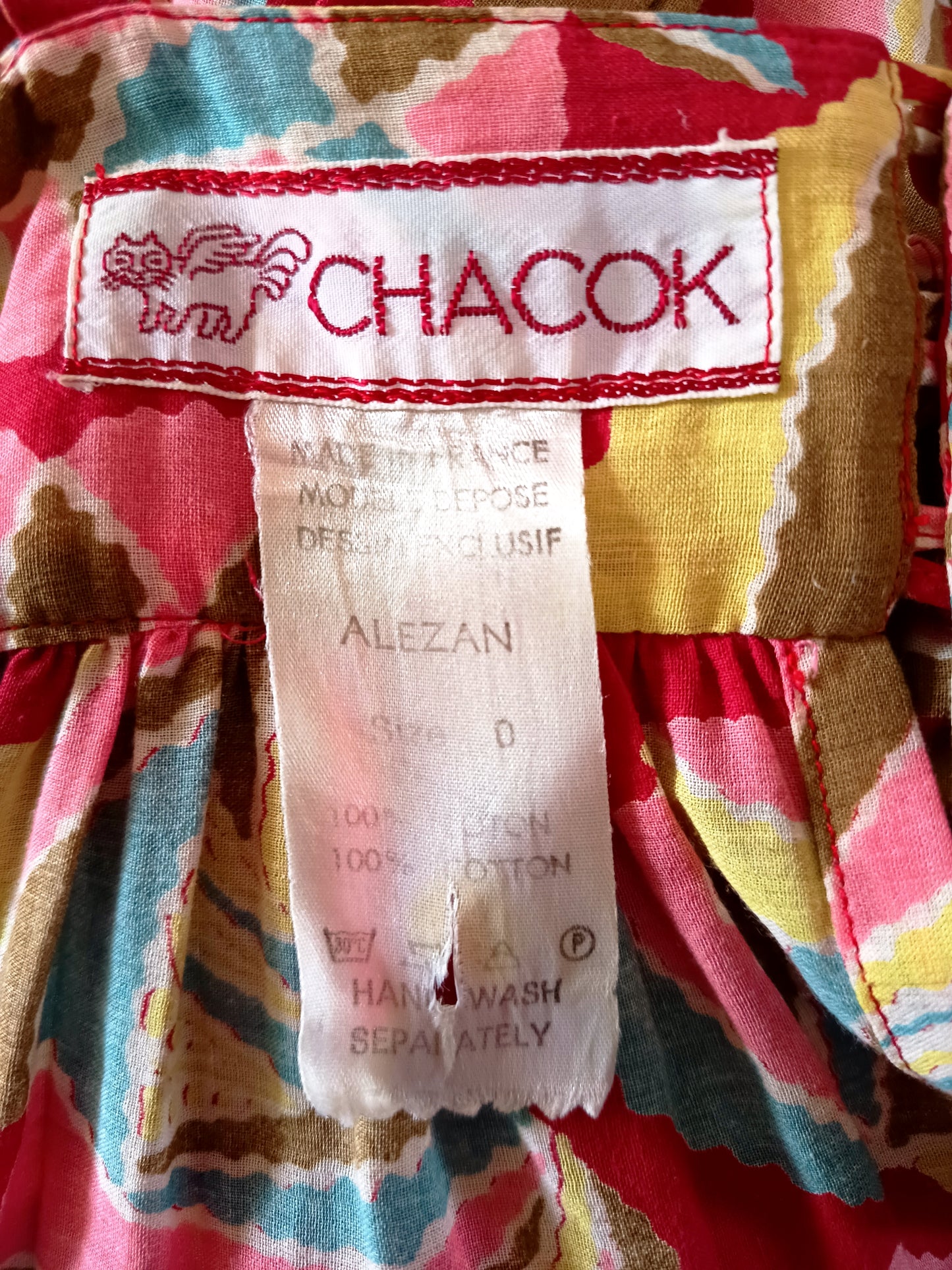 1970s Chacok Summer Dress