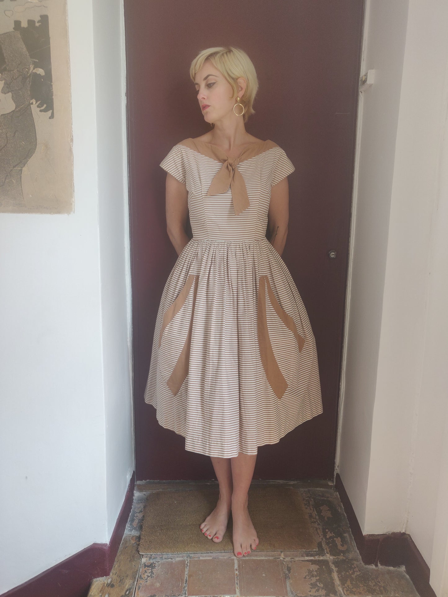 1950s Henley Jr Original Dress