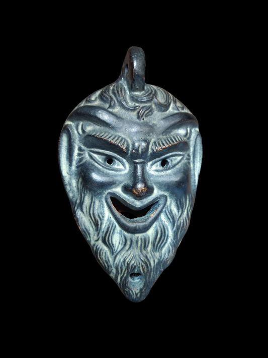 The Great God Pan Oil Lamp