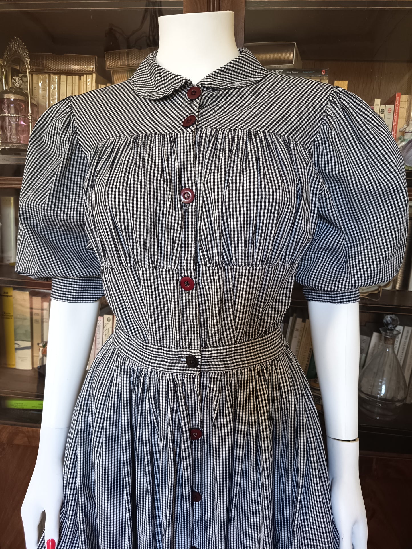 Emmanuelle Khanh Gingham Dress
