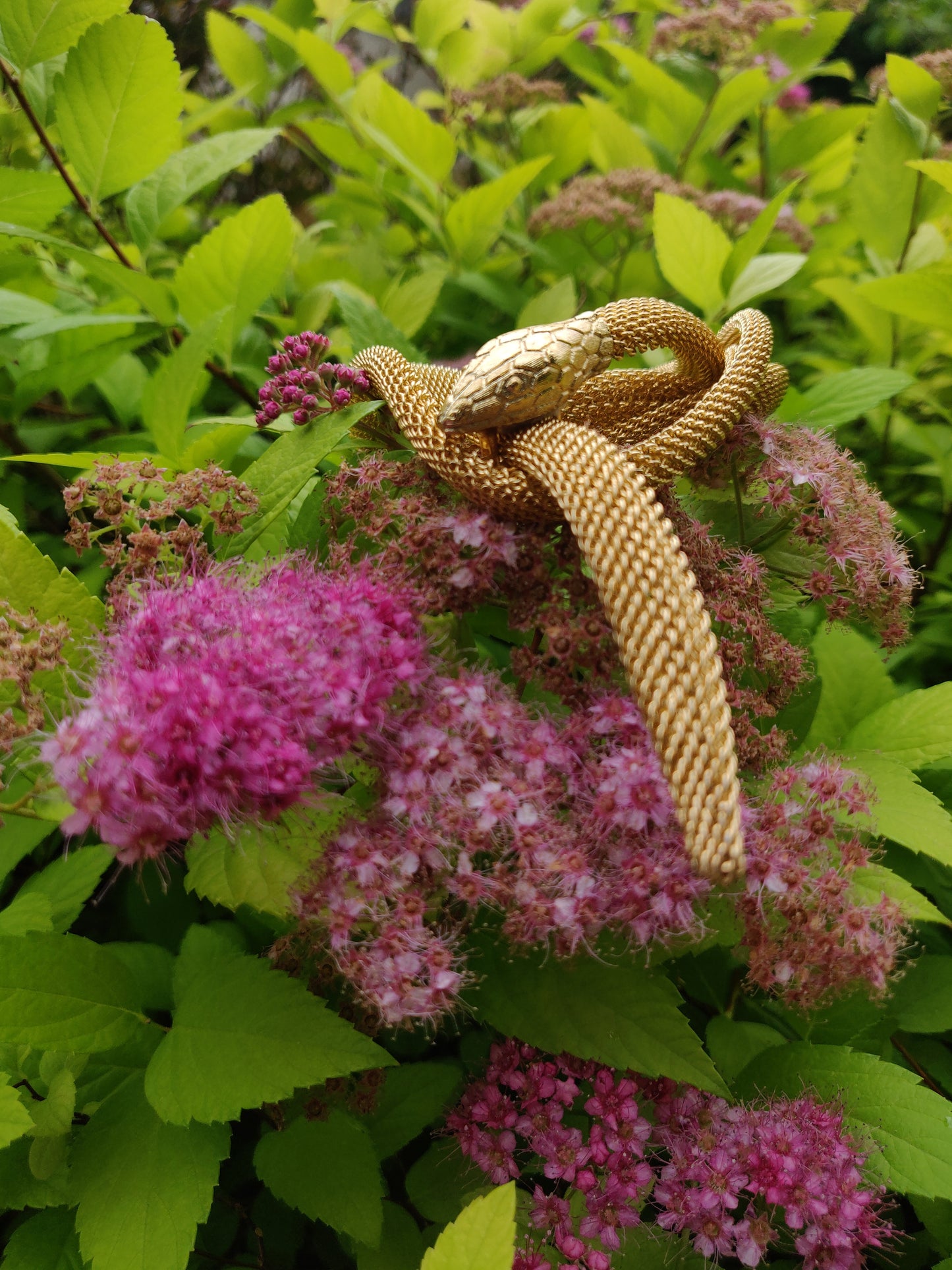 1970s Mesh Snake Belt/Necklace/Bracelet