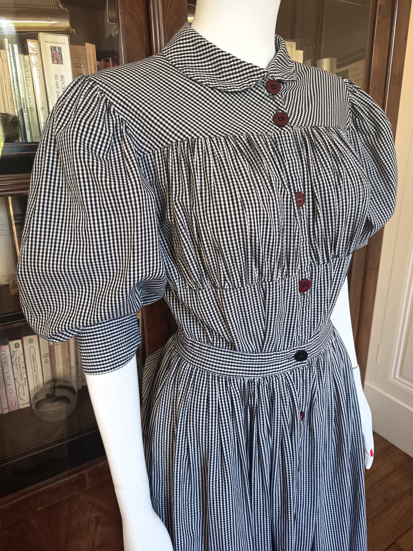 Emmanuelle Khanh Gingham Dress