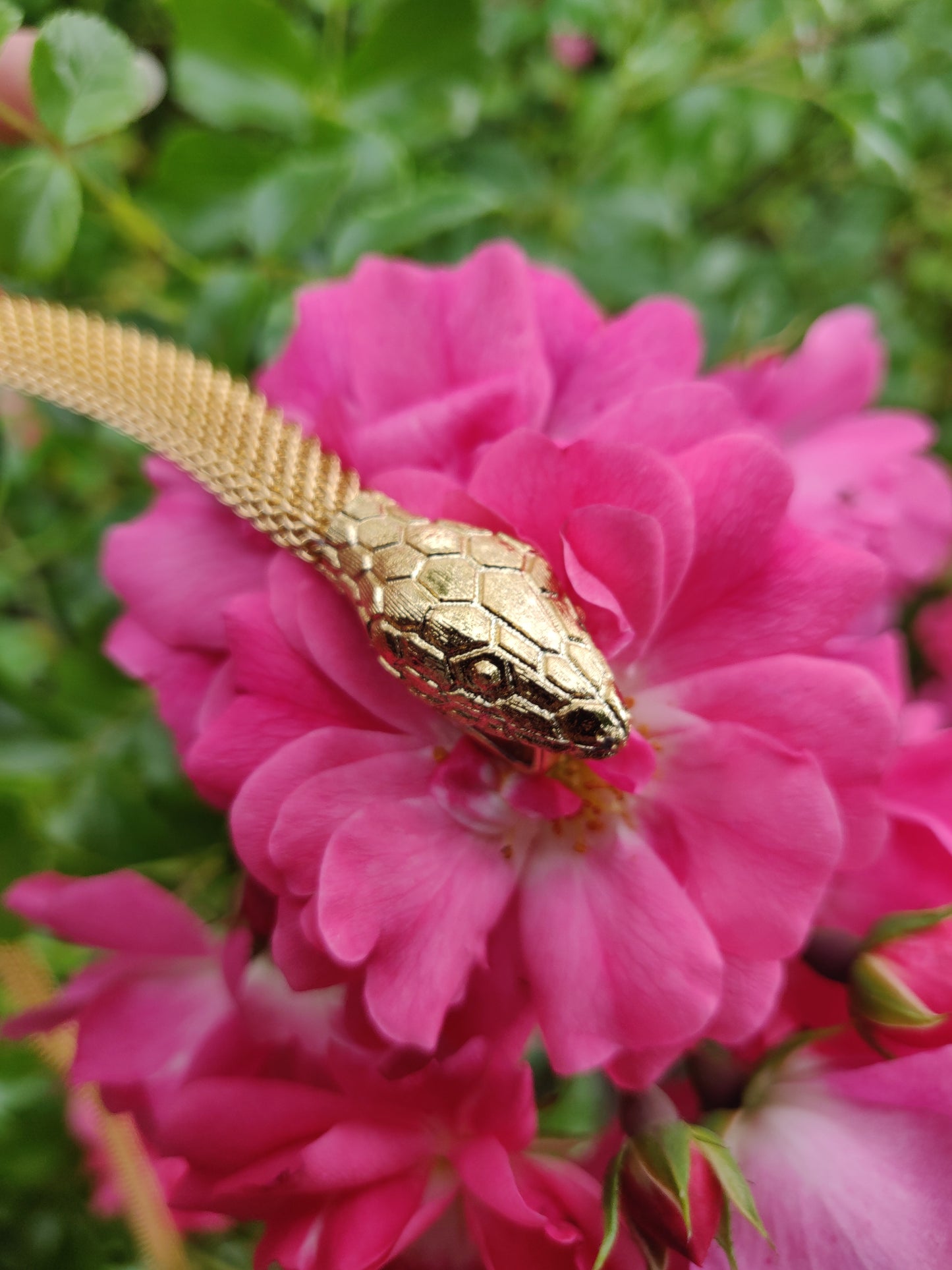1970s Mesh Snake Belt/Necklace/Bracelet