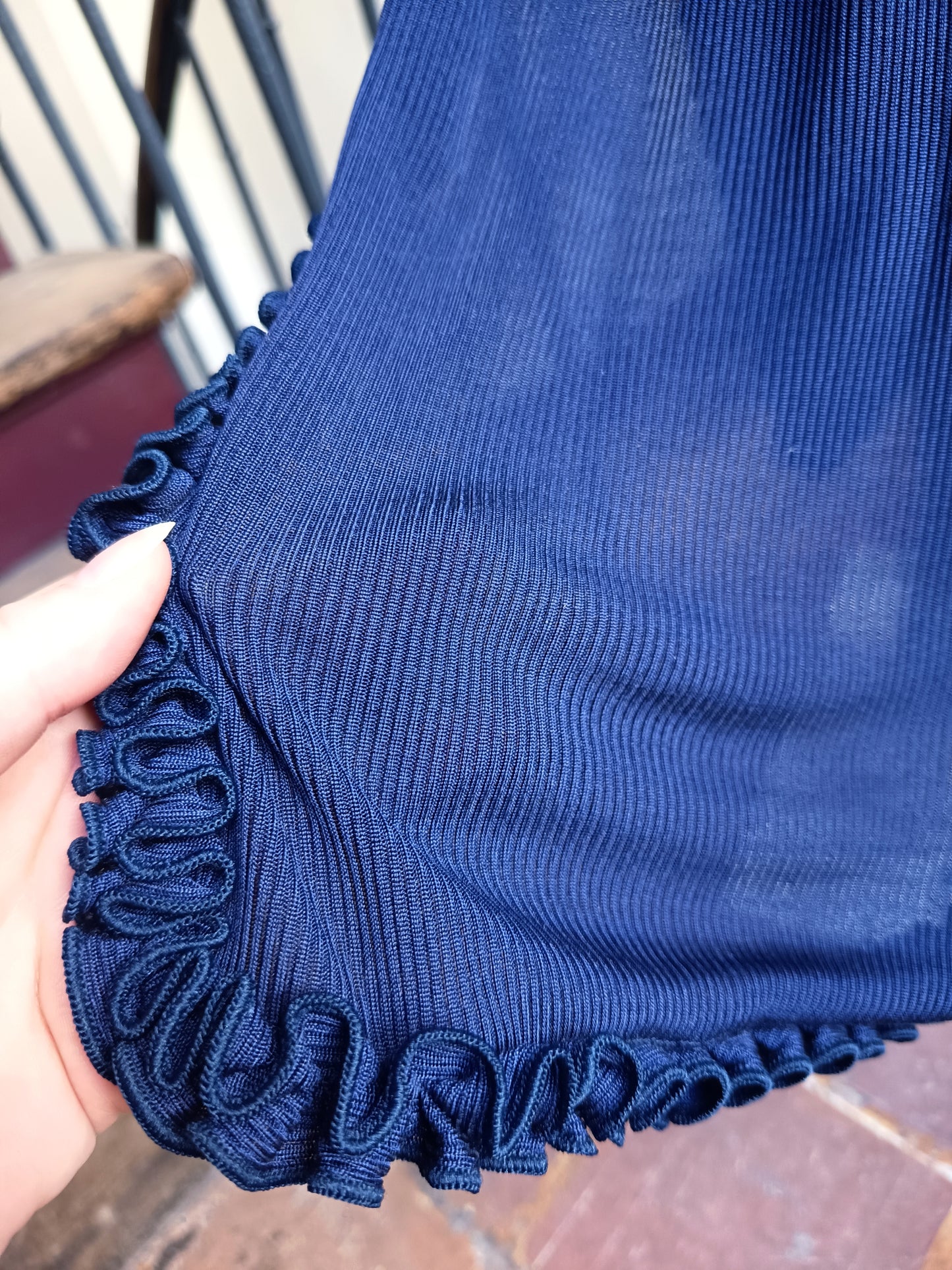 1990s Chantal Thomass Silk Top and Skirt