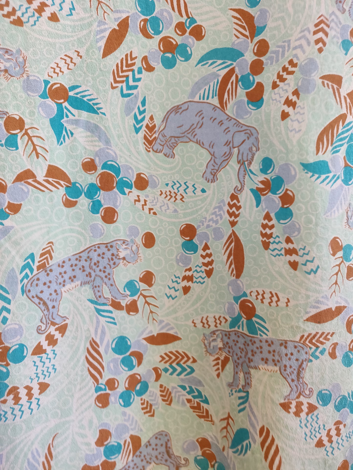 Guy Laroche Silk Print Dress
