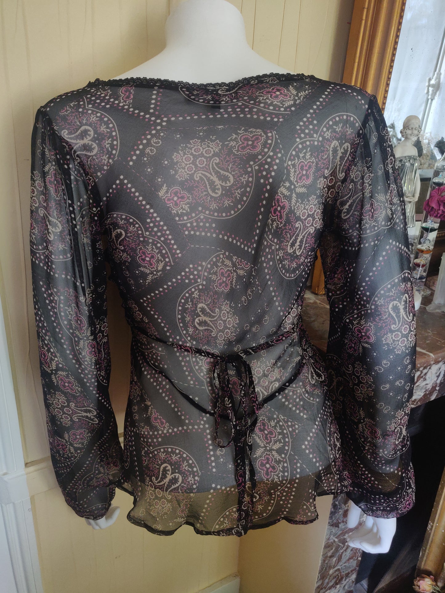 1990s Betsey Johnson Silk Two-piece Set