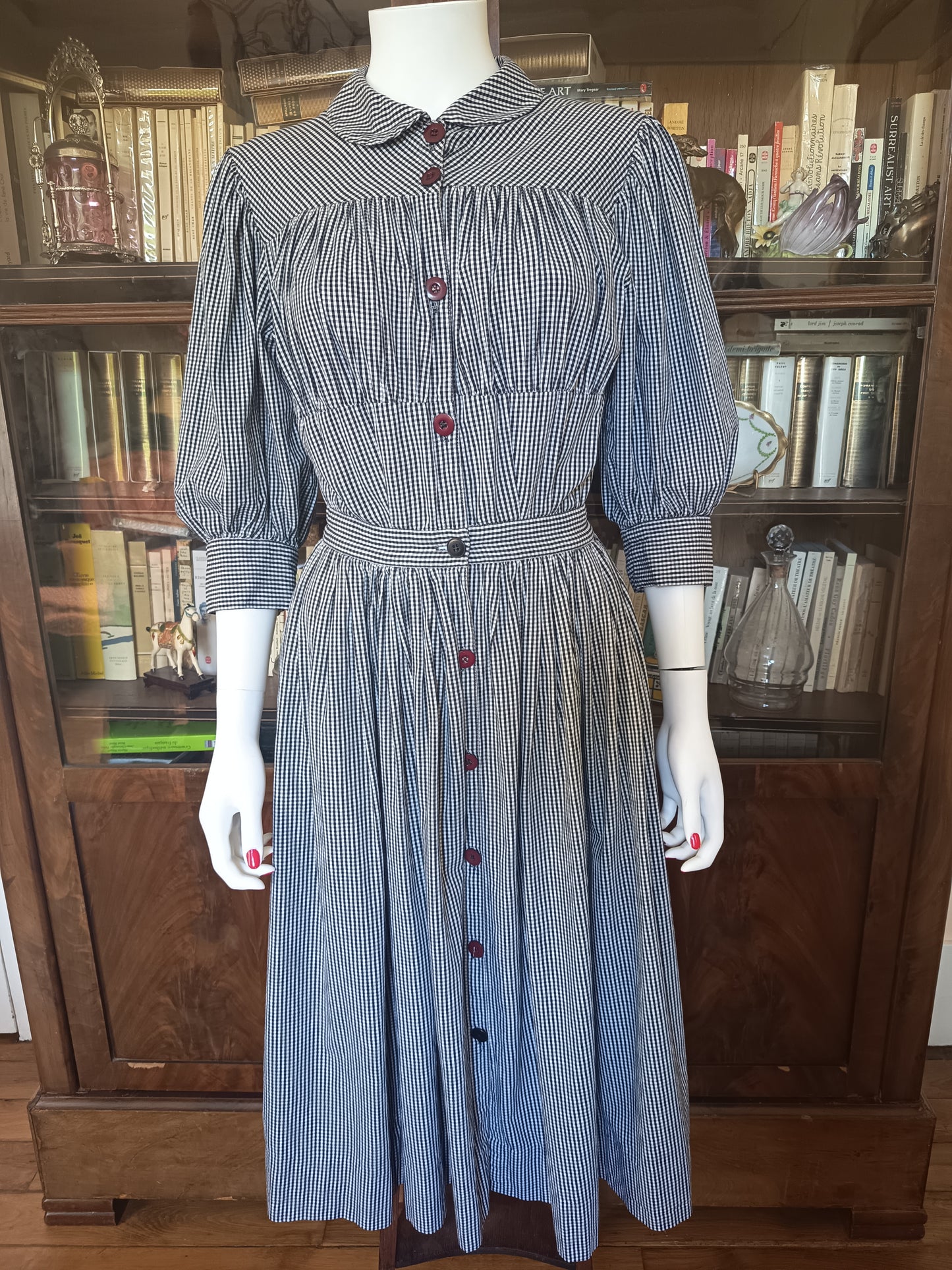 Emmanuelle Khanh Gingham Dress