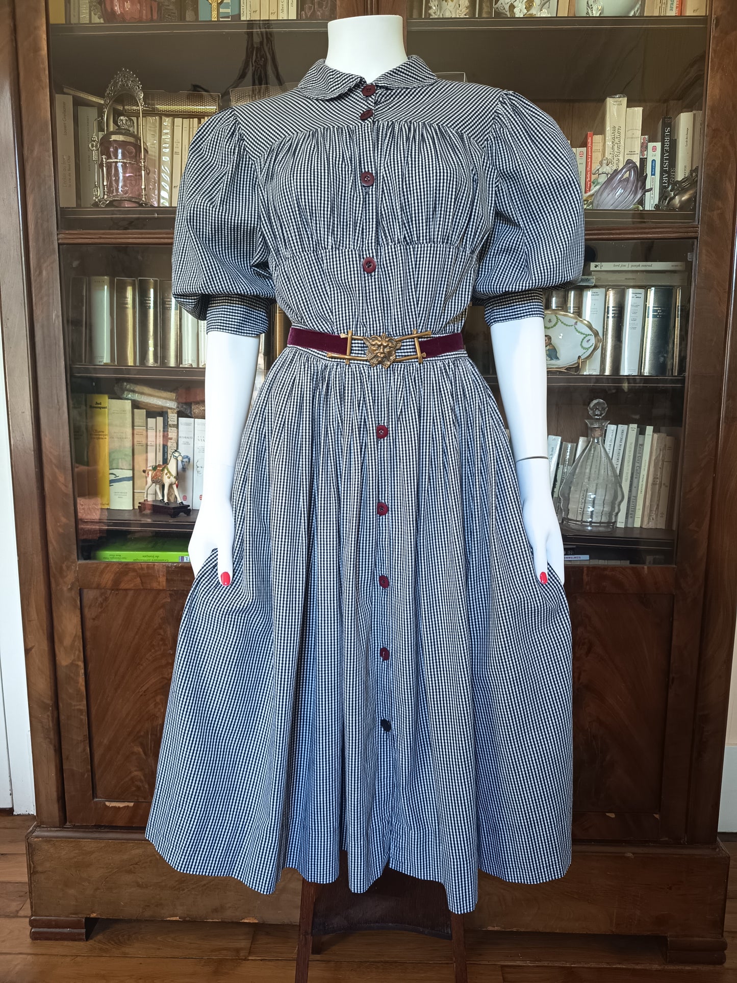 Emmanuelle Khanh Gingham Dress