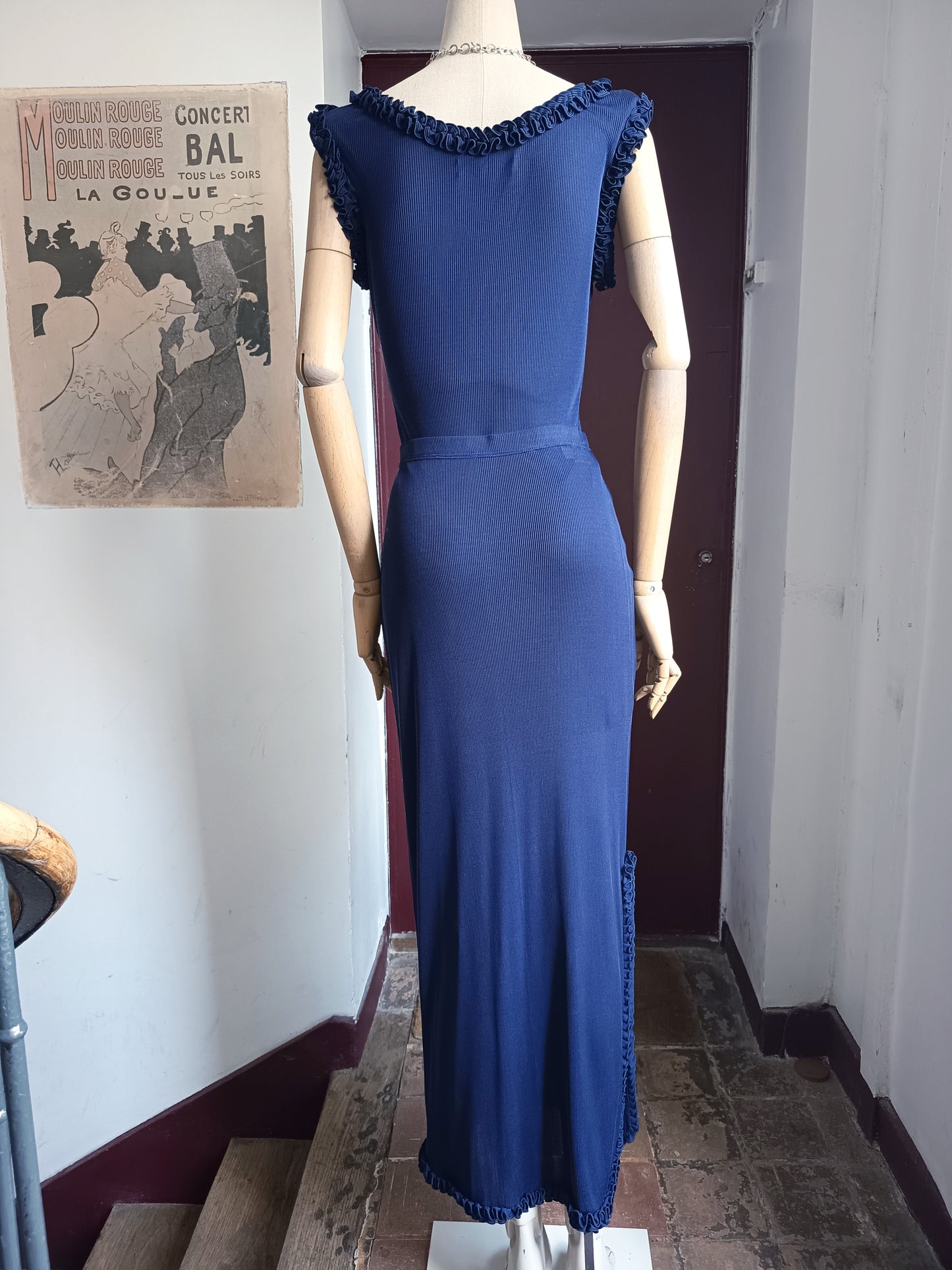 1990s Chantal Thomass Silk Top and Skirt