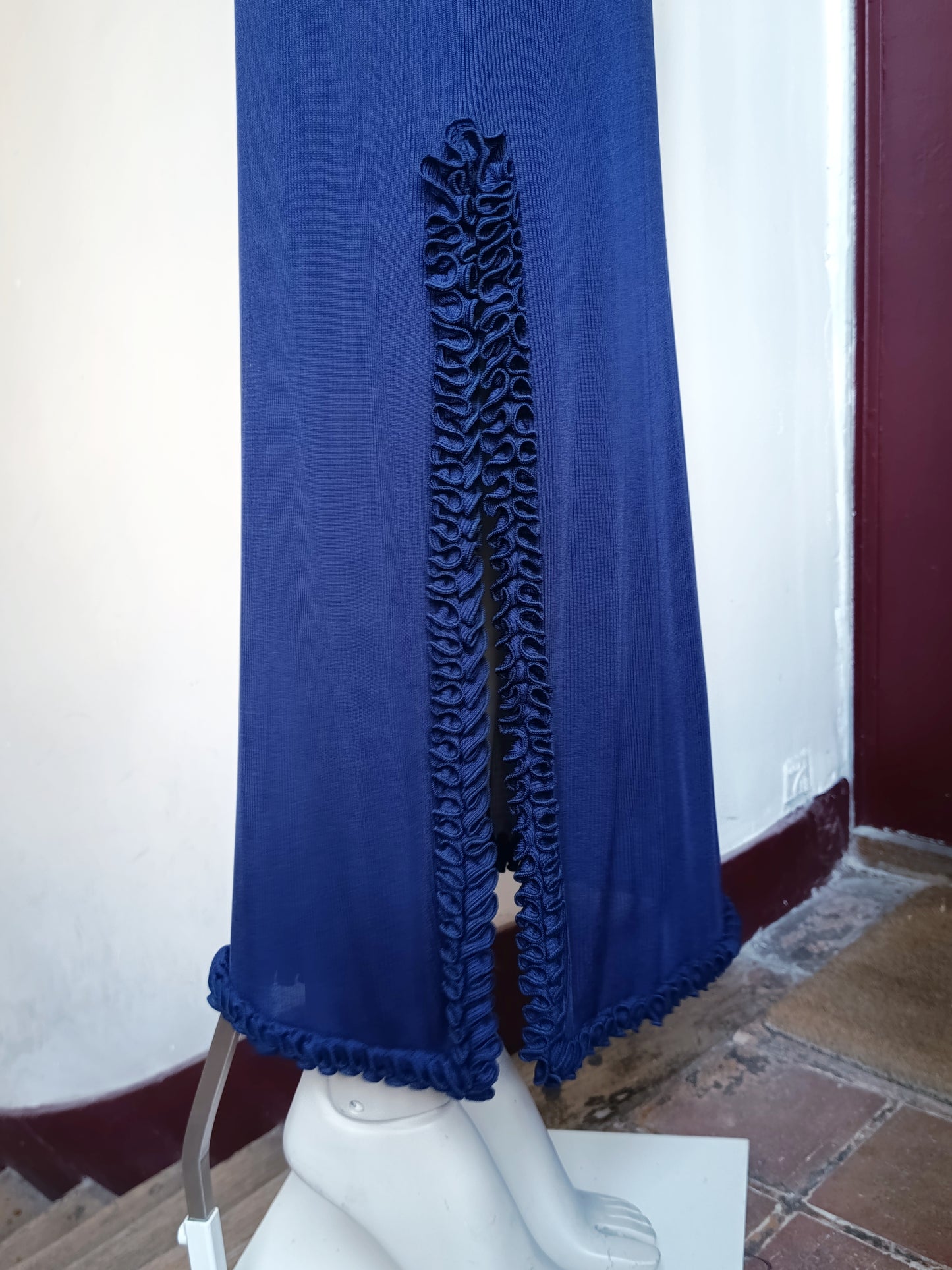 1990s Chantal Thomass Silk Top and Skirt