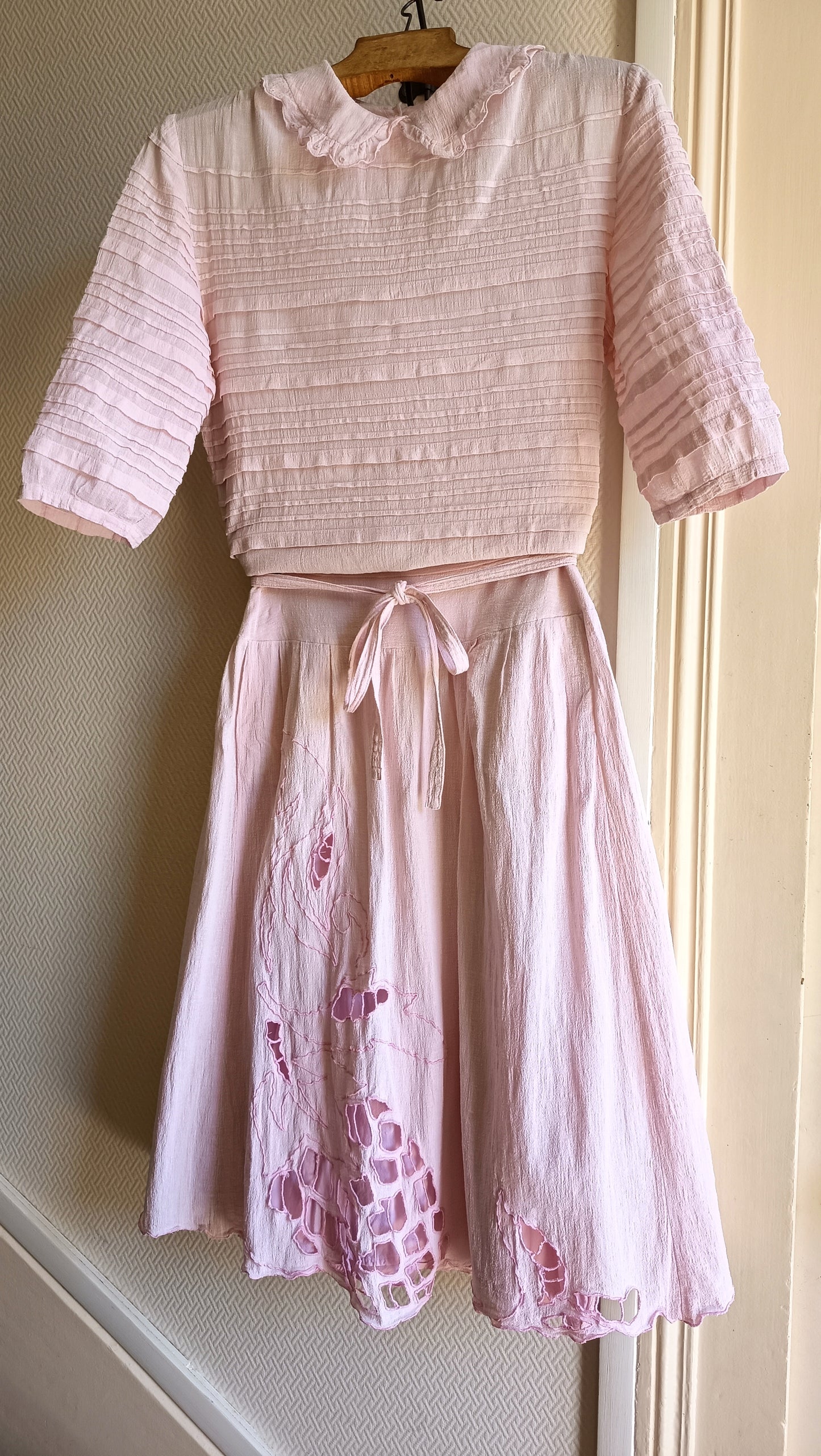 The Sweetest 1970s Emmanuelle Khanh Cotton Gauze Set