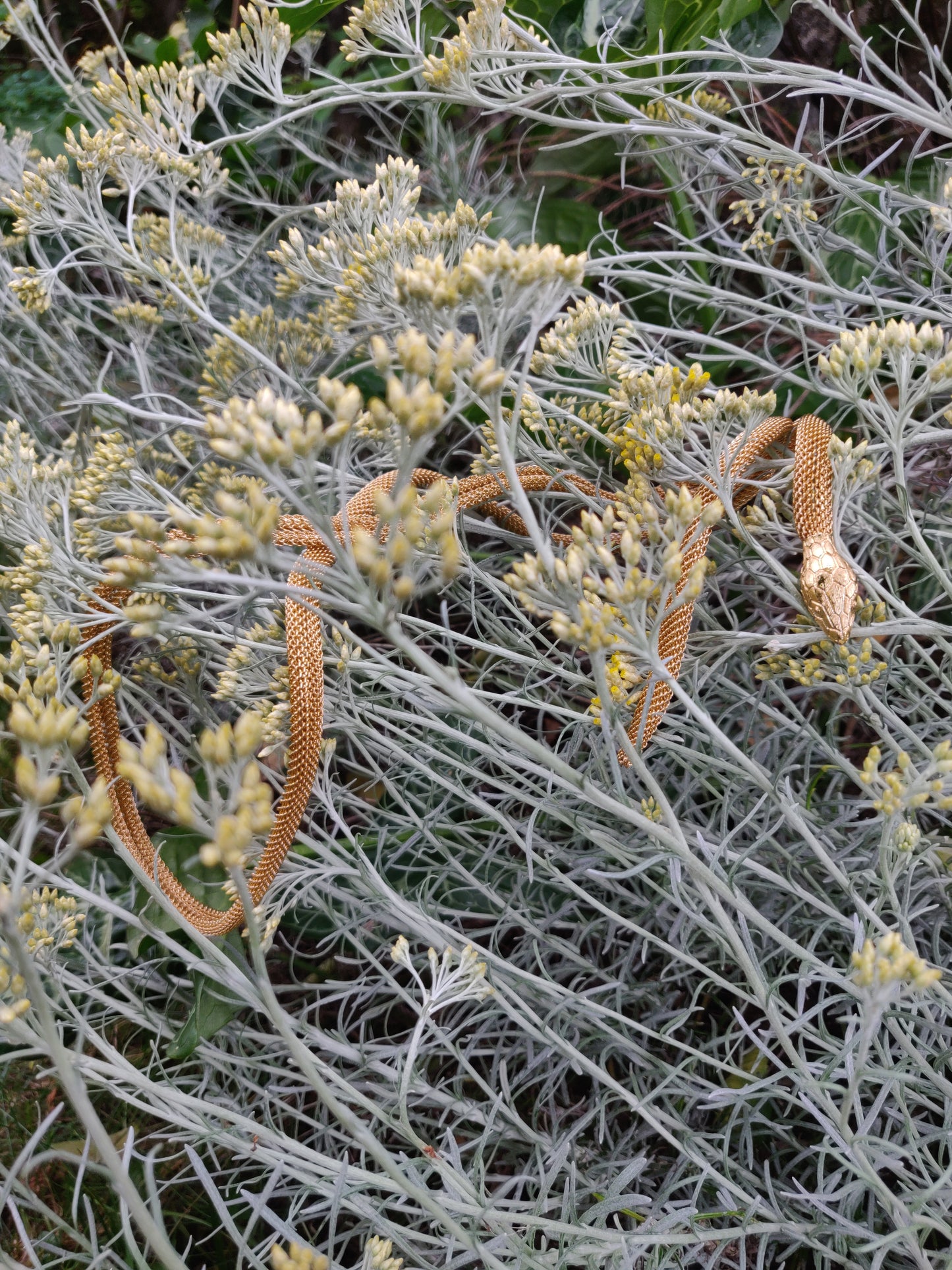 1970s Mesh Snake Belt/Necklace/Bracelet