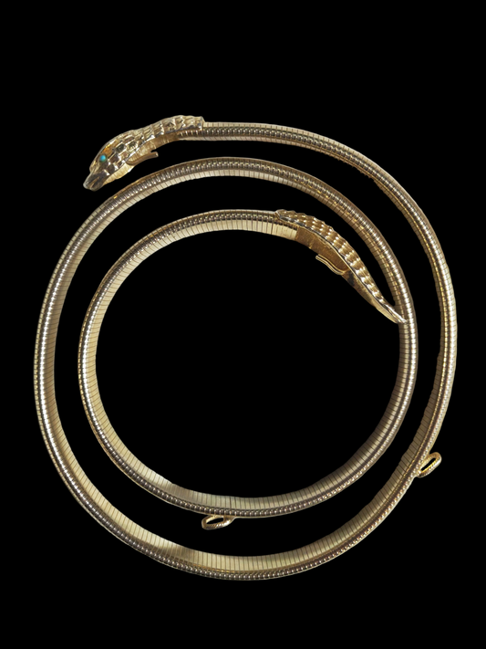 1970s Snake Belt by Accessocraft