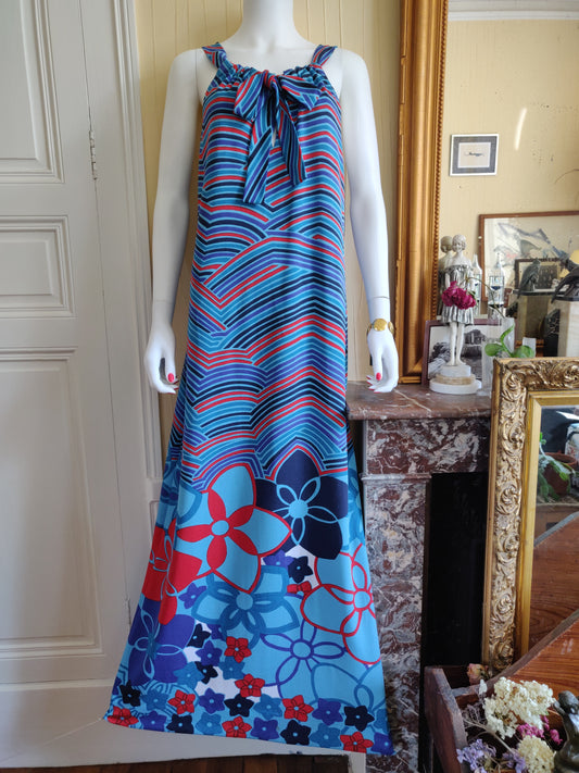 Lanvin Spring/Summer 1973 by Jules-Francois Crahay Maxi Dress