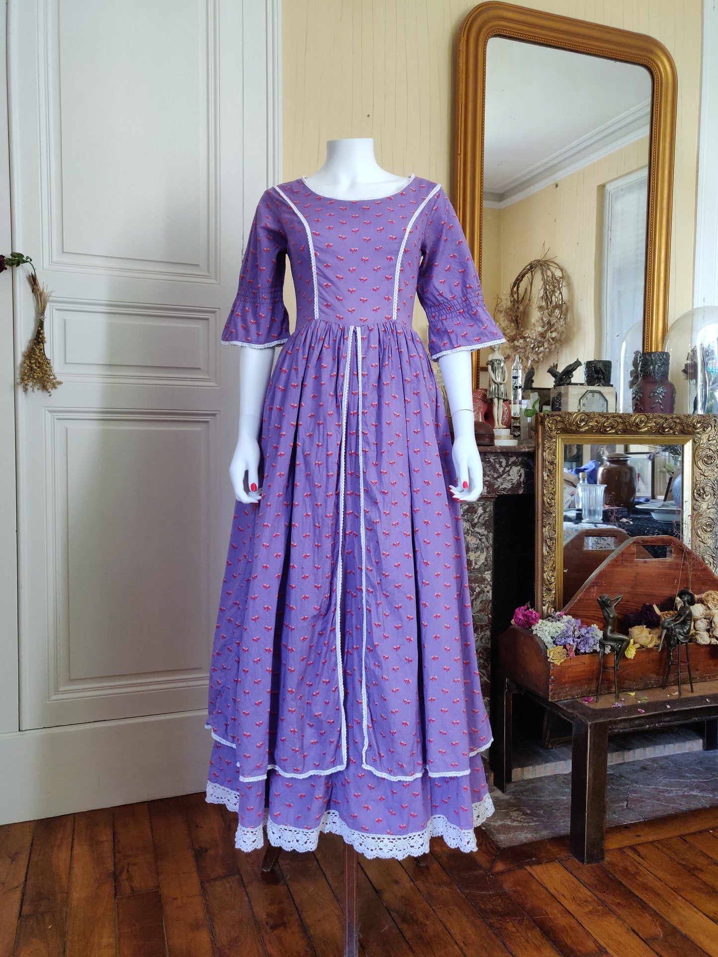 1970s Laura Ashley Dress