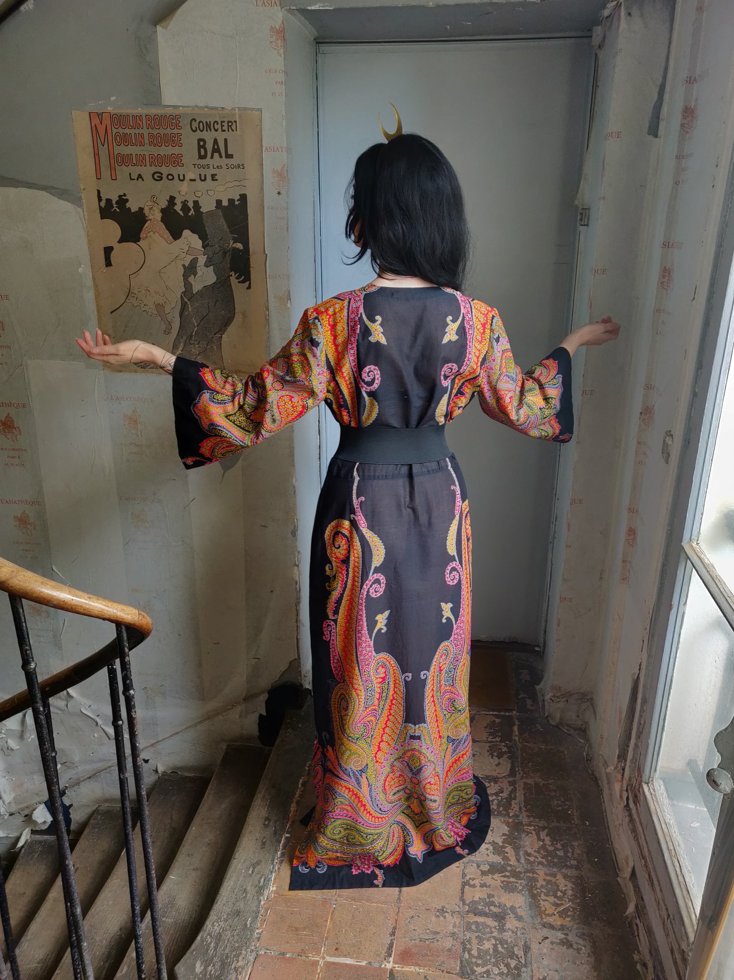 Magnificent Souleiado Kaftan Dress