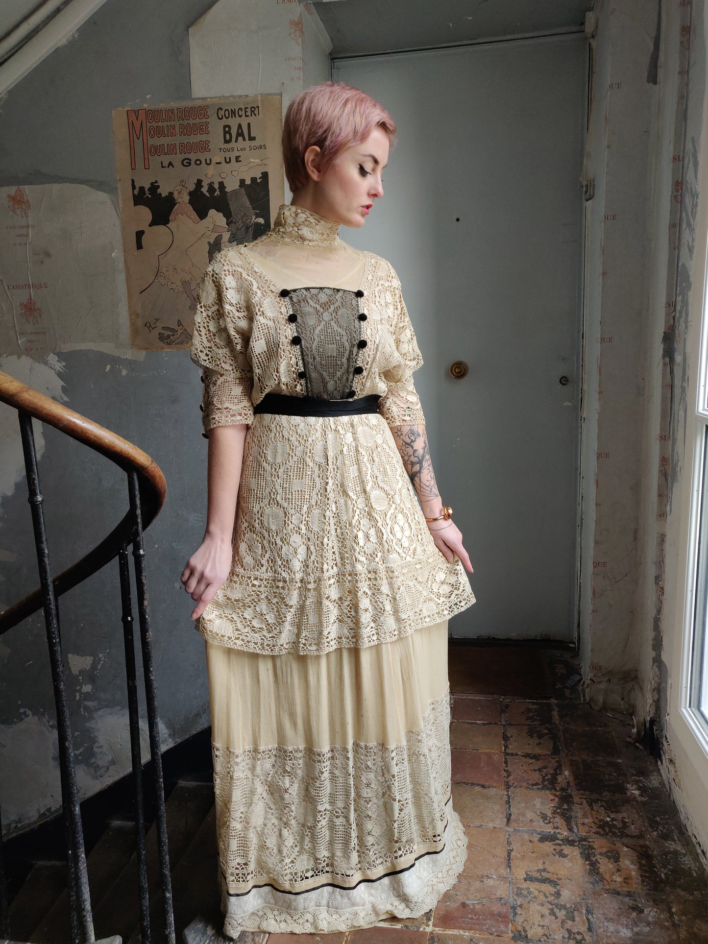 1911 / 1912 Lace Tea Gown