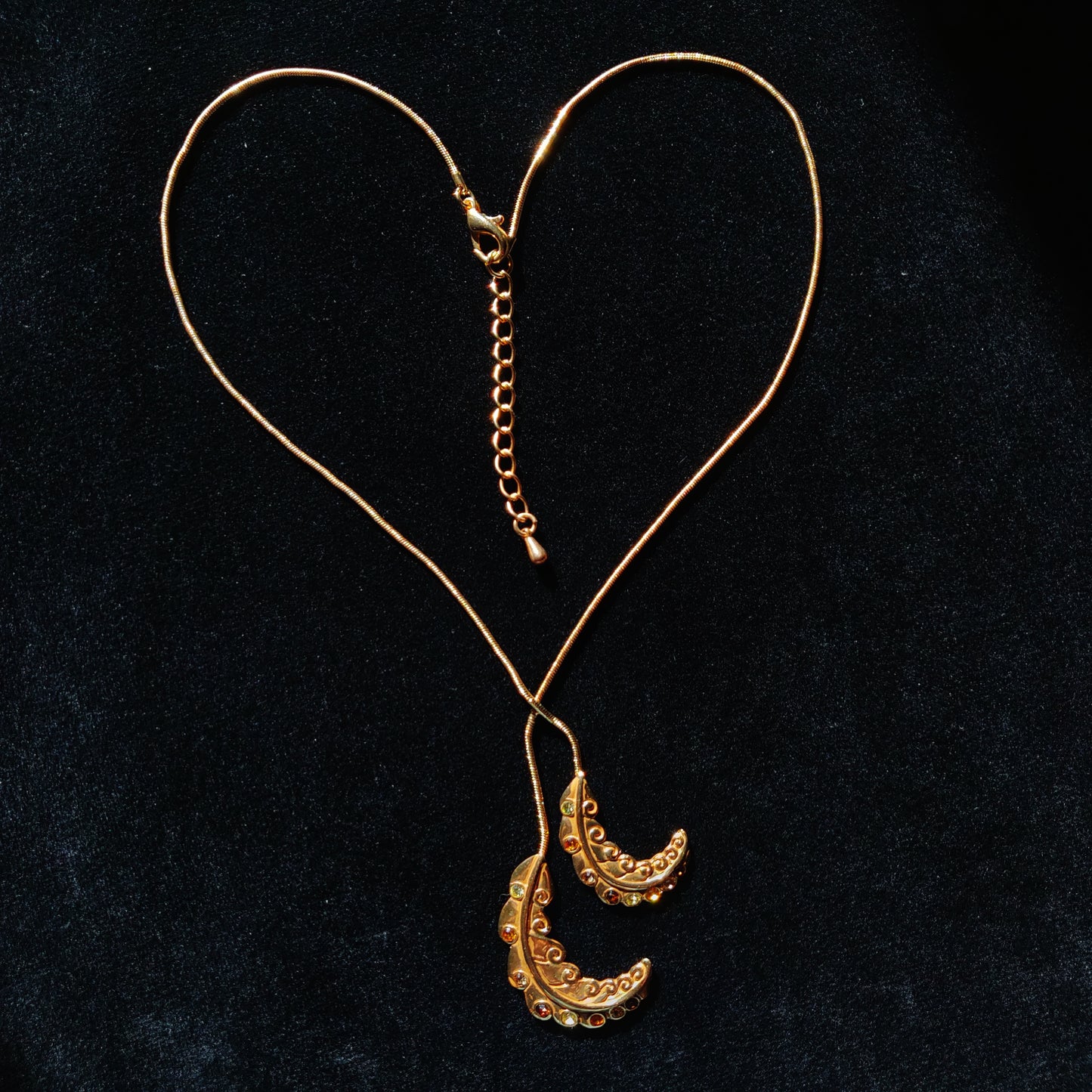 Lanvin Gold-tone Feathers Necklace