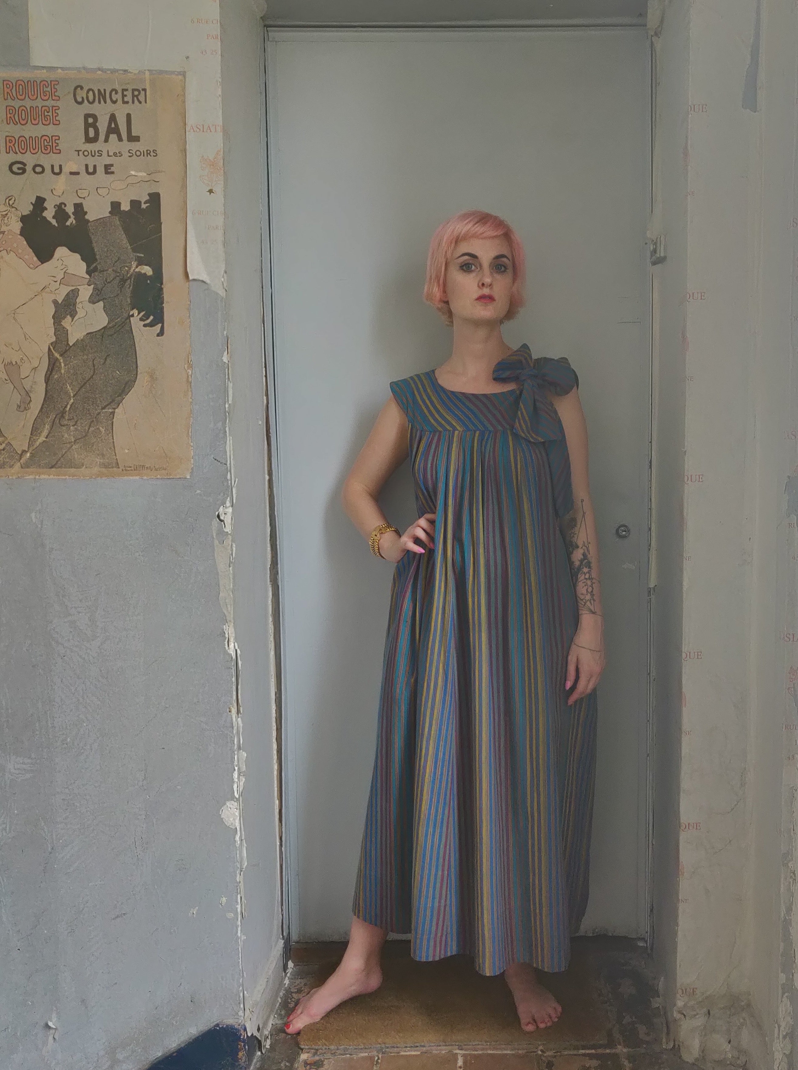 1970s summer outlet dress