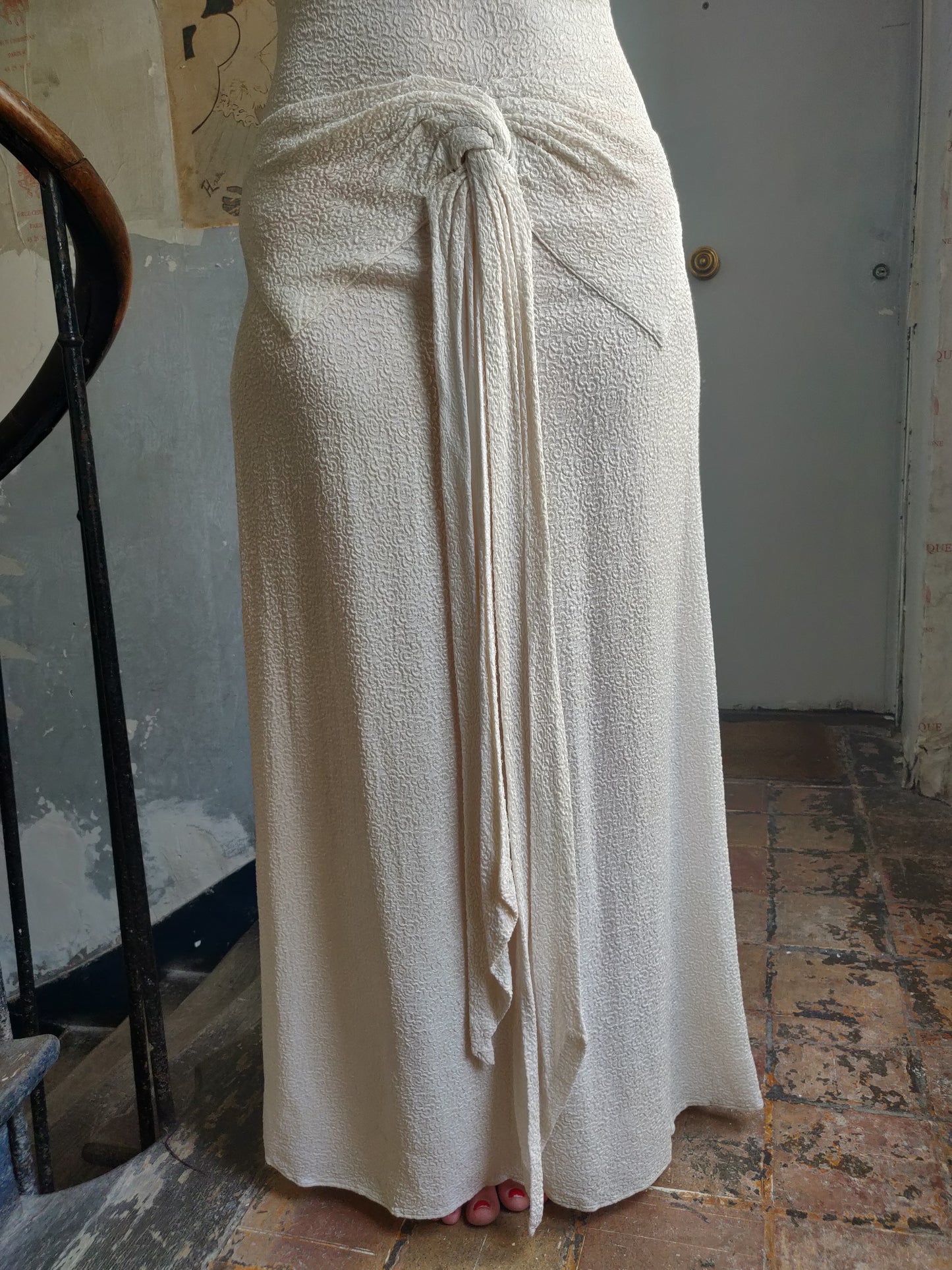 Circa 1929 Formal Art Deco Dress