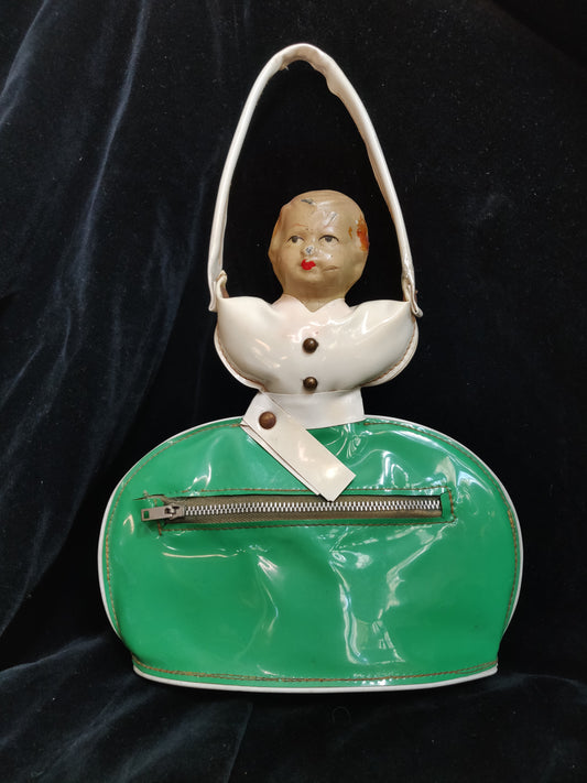 1930s/40s Unusual Vinyl Doll Purse