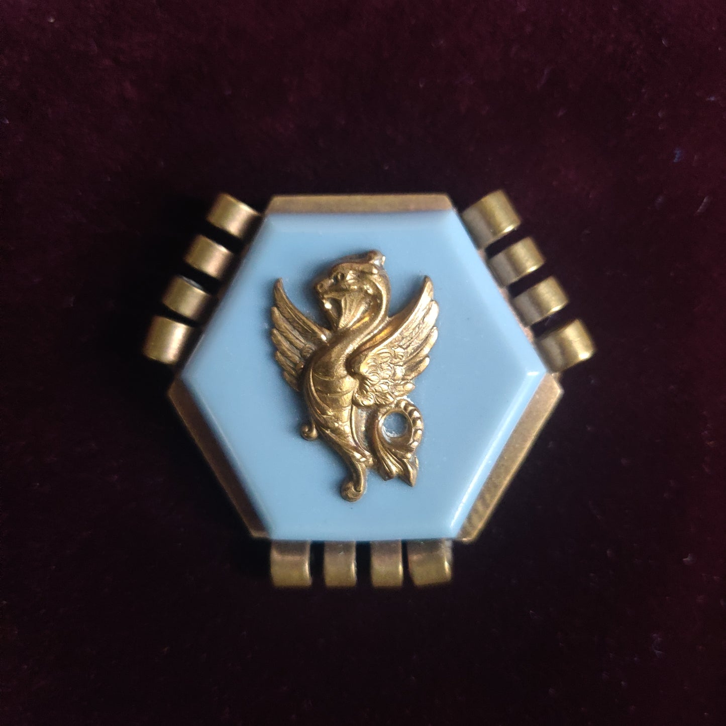 1930s/40s "Painlevé" Griffin Brooch