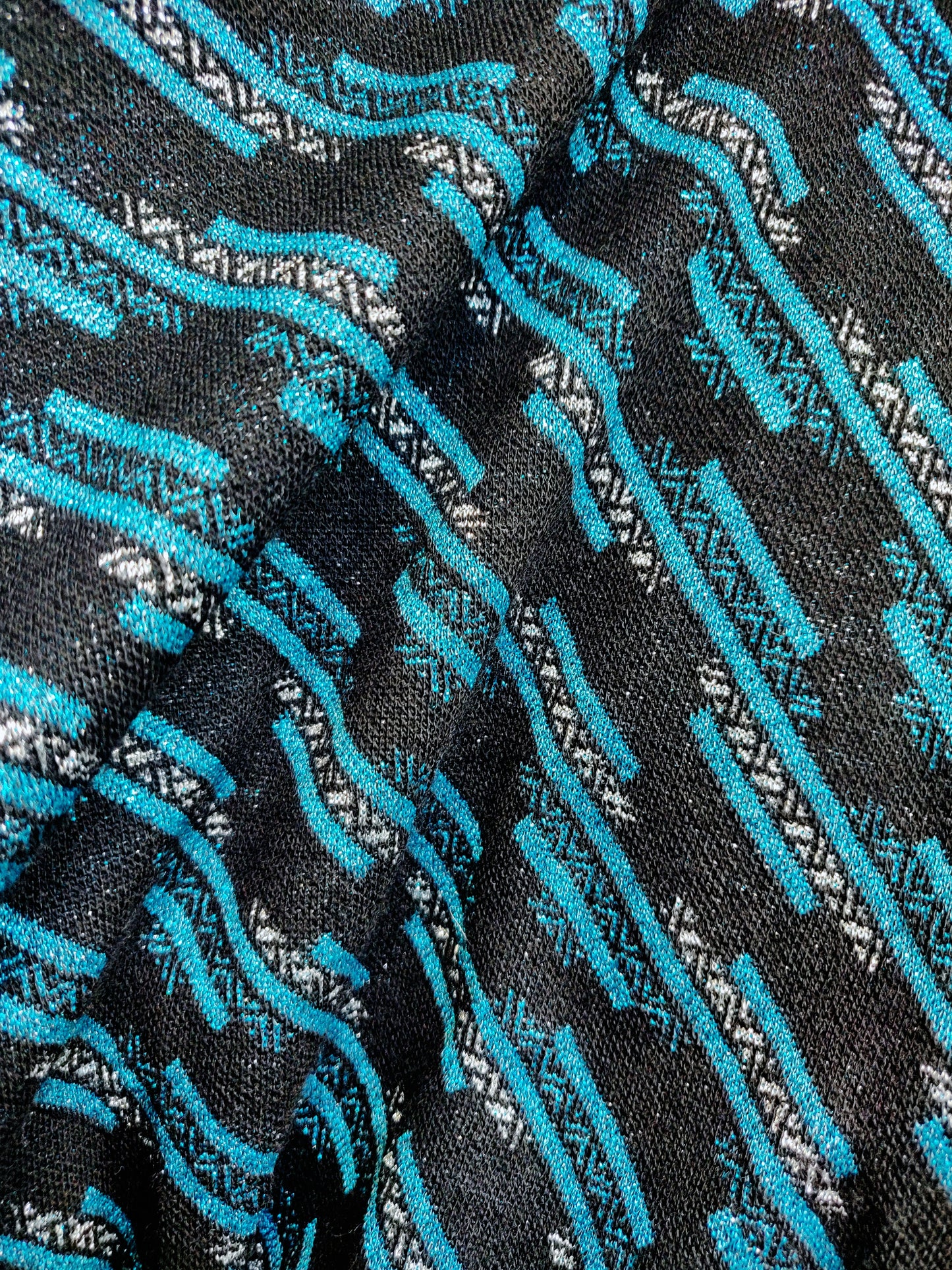 1970s Lanvin Lurex Maxi Skirt