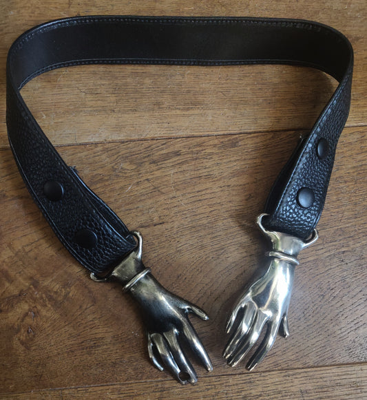 Vintage Clasping Hands Belt