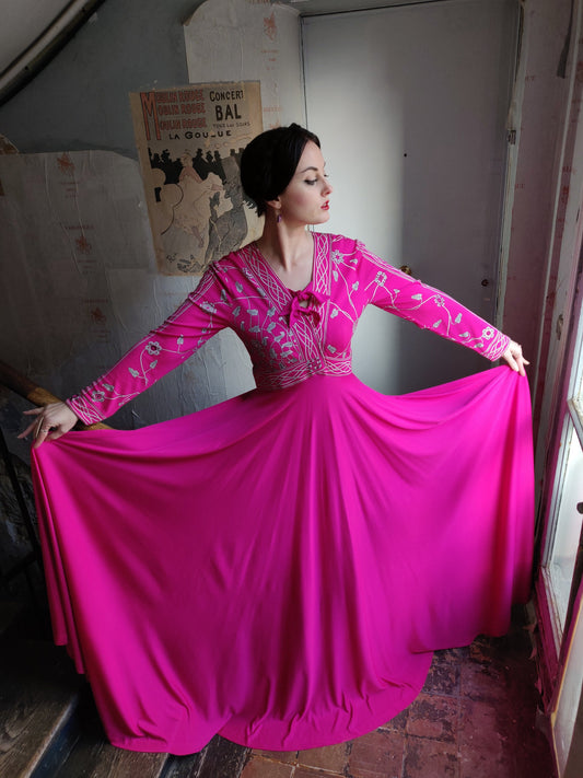 1970s Emilio Pucci Silk Jersey Dress