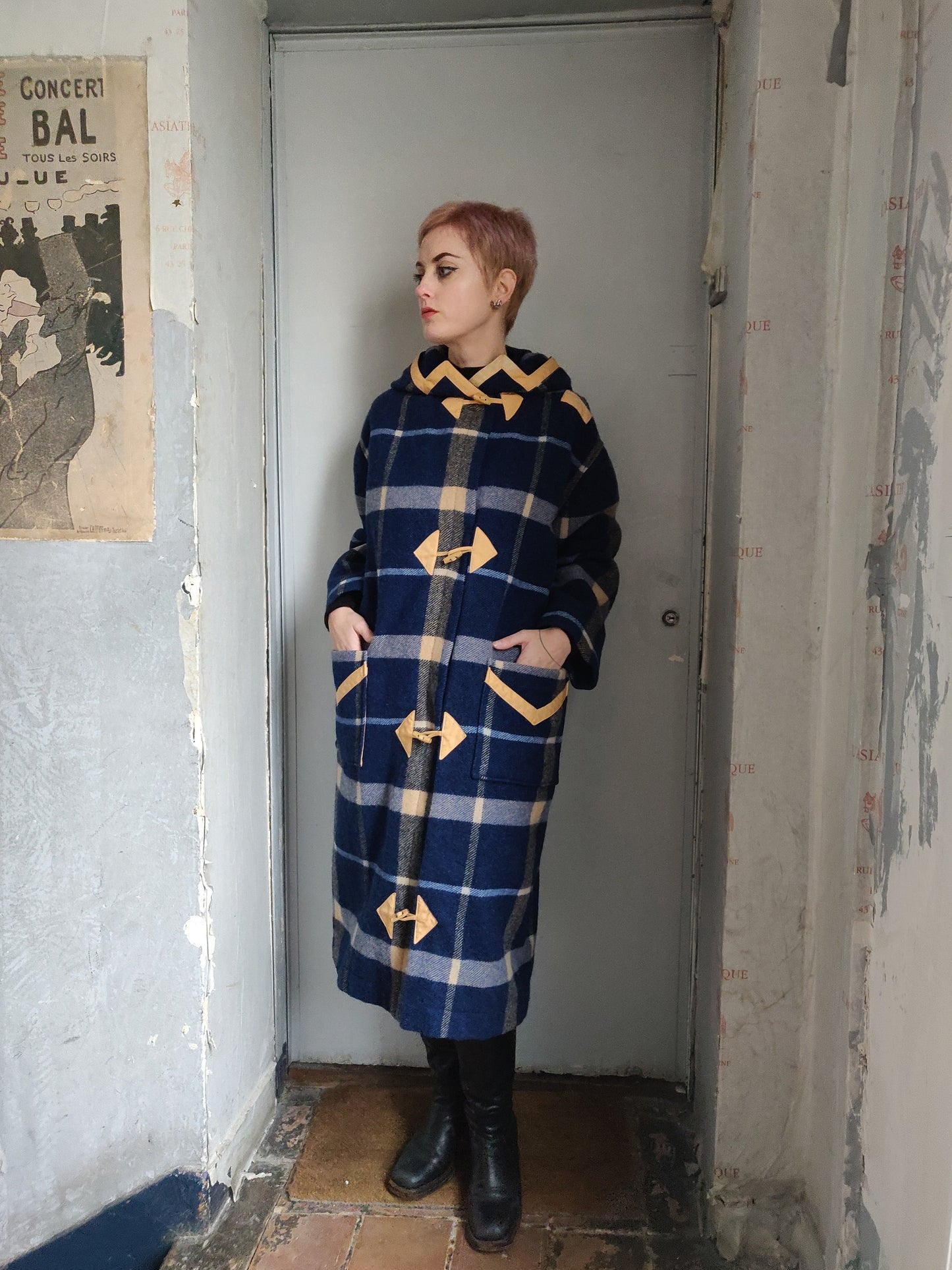 1970s Courrèges Hyperbole Duffle Coat